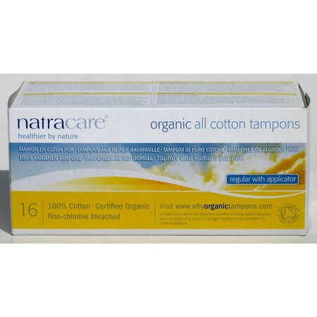 Natracare TAMPON COTTON 16CT 8002